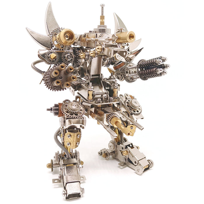 3D Metal Mechanical Puzzle Magnetic Mecha DIY Assembly Model Kit for Kids, Teens, and Adults