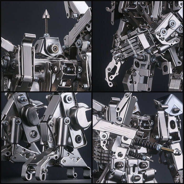 3D Metal Assembly Combat Mecha Figure Model Building Kit