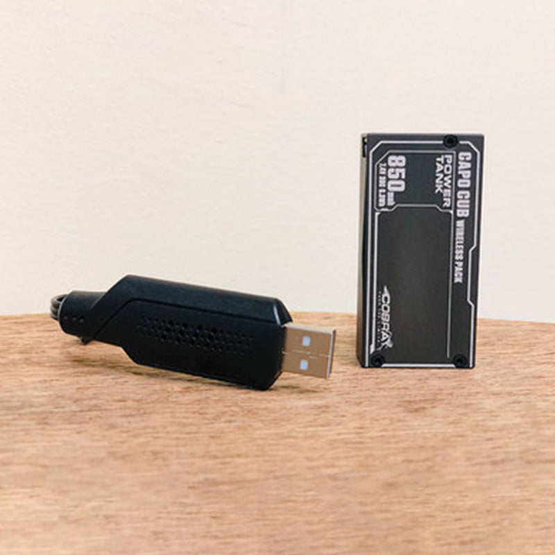 POWER TANK CAPOCUB 850mah Lithium Battery with USB Cable for CAPO CUB1 1:18 RC Car - EngineDIY