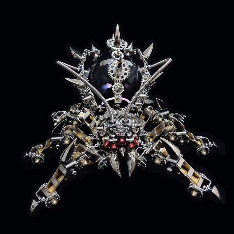 3D Puzzle DIY Model Kit Spider with Bluetooth Speaker Metal Games Creative Gift - EngineDIY