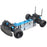HSP 94123 1/10 4WD Electric RC Drift Car Frame Empty Remote Control Car Frame with Tires - Upgraded Finished Version