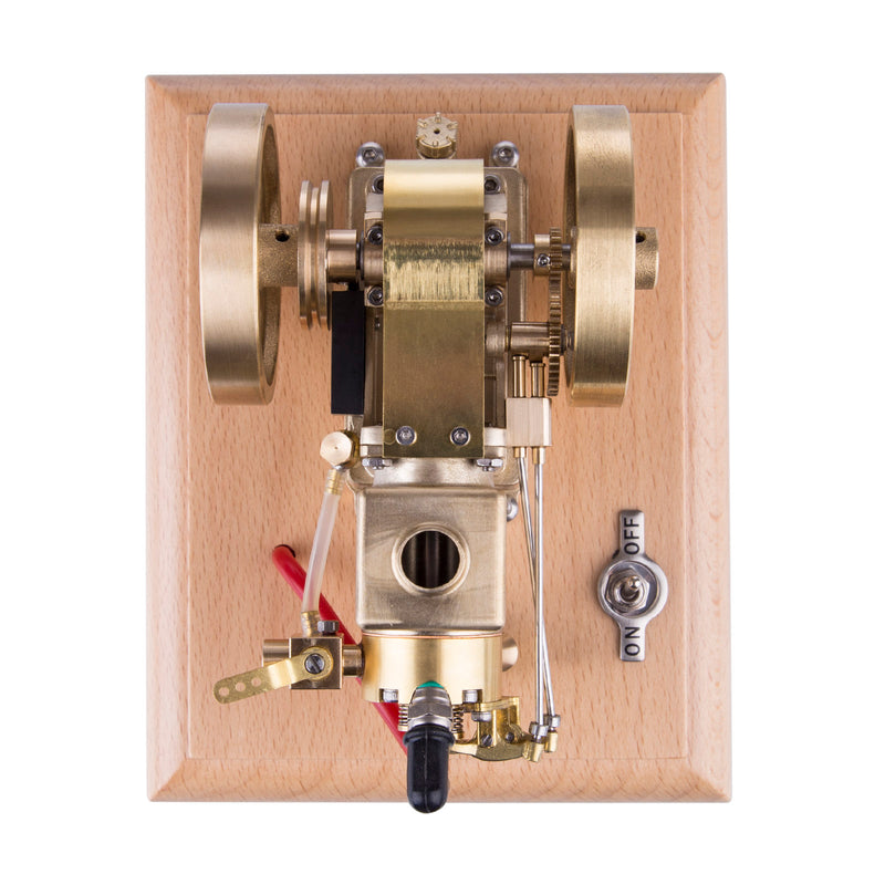 M17B 1.6cc Mini 4 Stroke Micro Horizontal Water-cooled Gasoline Engine Internal Combustion Engine Model - Speed Adjustable - EngineDIY