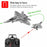 VOLANTEXRC F22 Raptor 260mm Wingspan Airplane 2.4G RC 4CH Airplane Fixed Wing Aircraft with Xpilot Gyro System for Beginner - RTF - enginediy