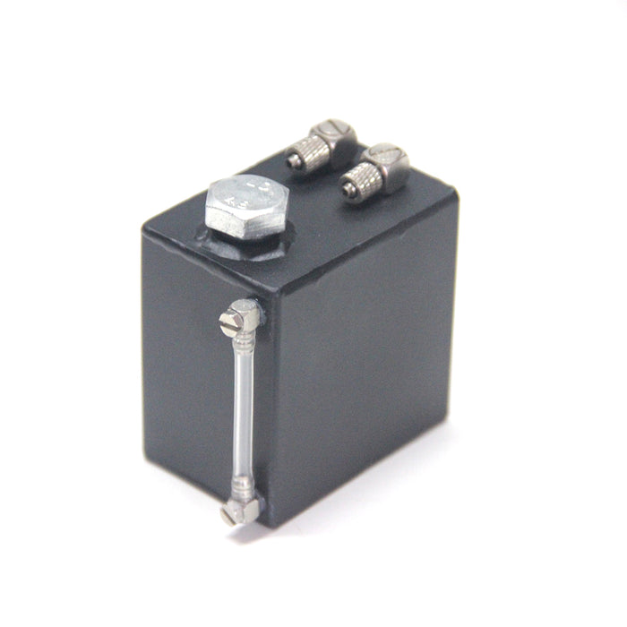 110ml Metal Fuel Tank with Oil Level Display for Engine Model Gasoline Powered Model RC Cars, Trucks, Vehicles & Boats - enginediy