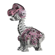 3D Metal Mechanical Dinosaur Model Kit DIY Brachiosaurus Assembly Model - 160PCS - EngineDIY