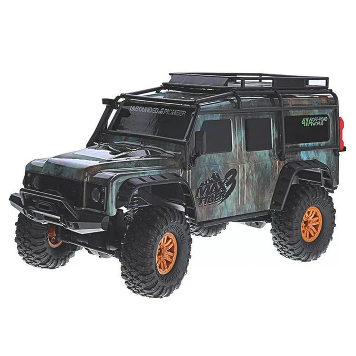 HB 1:10 15KM/H 2.4G 4WD RC Car Remote Control Climber Vehicle Truck Model Toy with LED - RTR Version - enginediy