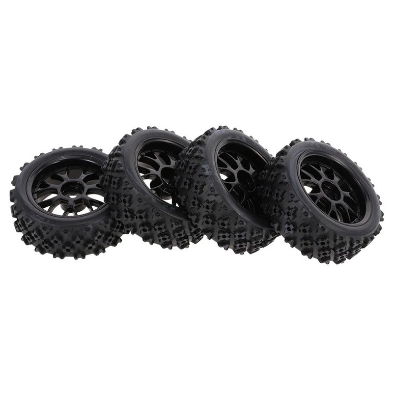Pneus De Voiture Tout-terrain RC 4 Pièces, Moyeu En Caoutchouc Noir En Plastique Jaune Bonne Adherence Sur Route Faciles A Installer Pneu 94419089 Pneus De Voiture Tout-terrain RC 4 Pièces, Moyeu En Caoutchouc Noir En Plastique Jaune Bonne Adherence Sur Route Faciles A Installer Pneu 94419089