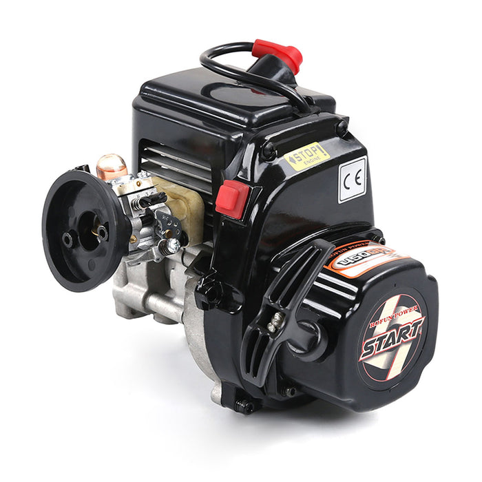 Rovan 45cc Double-ring Single-cylinder 2-stroke Gasoline Engine for Rovan LT LOSI 1/5 RC Gasoline Model Car