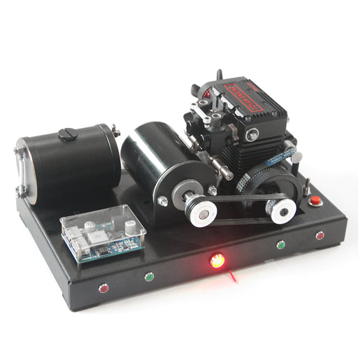 TOYAN FS-L200 Inline Two-cylinder 4-stroke Nitro Engine 12V Micro Illuminated Generator Model