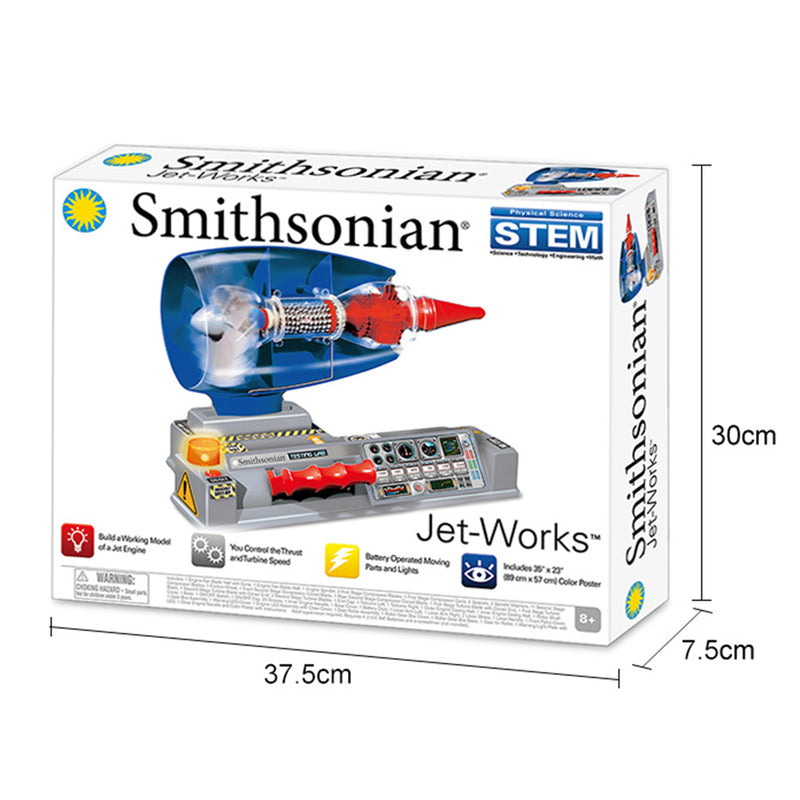 Jet Kit Build Smithsonian Jet Works Advanced Science Kit - Build Your Own Jet Engine ...