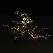 3D Metal Steampunk Galaxy Craft Puzzle Mechanical Octopus Model DIY Assembly for Home Decor Creative Gift-1060PCS