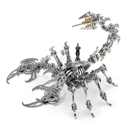 3D Puzzle DIY Model Kit Jigsaw Metal Scorpion King Mechanical Assembly Crafts-200PCS+ - EngineDIY