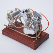CISON FG-VT9 9cc V2 Engine and Original Parts V-twin 4-Stroke Air-cooled Motorcycle Engine - EngineDIY