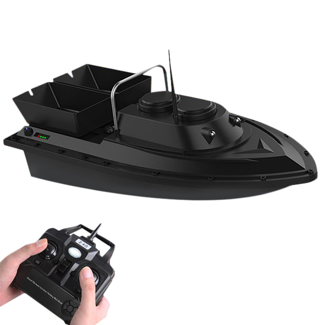 2.4G 500M RC Electric Boat with Dual Motors– EngineDIY