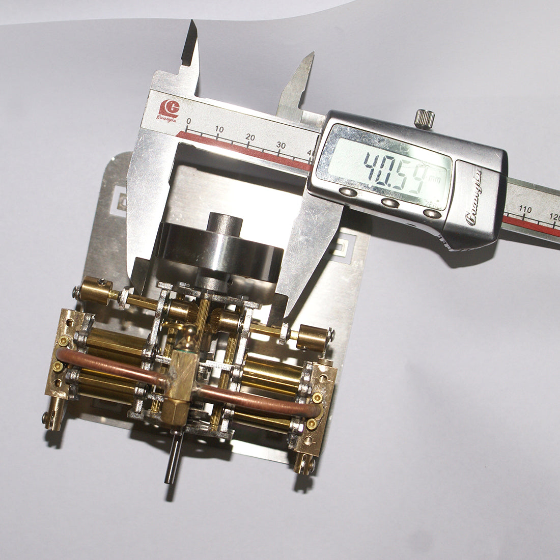 Mini 4 Cylinders Horizontally Opposed Steam Engine Model without Boile ...
