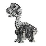 3D Metal Mechanical Dinosaur Model Kit DIY Brachiosaurus Assembly Model - 160PCS - EngineDIY