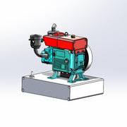 CISON L100 3.5cc Mini Evaporative Cooled Single-cylinder 4-stroke Gasoline Engine Internal Combustion Engine Model - Speed Up to 8000rpm - EngineDIY