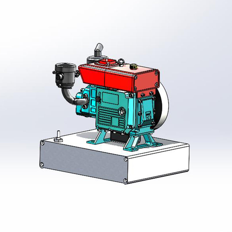 CISON L100 3.5cc Mini Evaporative Cooled Single-cylinder 4-stroke Gasoline Engine Internal Combustion Engine Model - Speed Up to 8000rpm - EngineDIY
