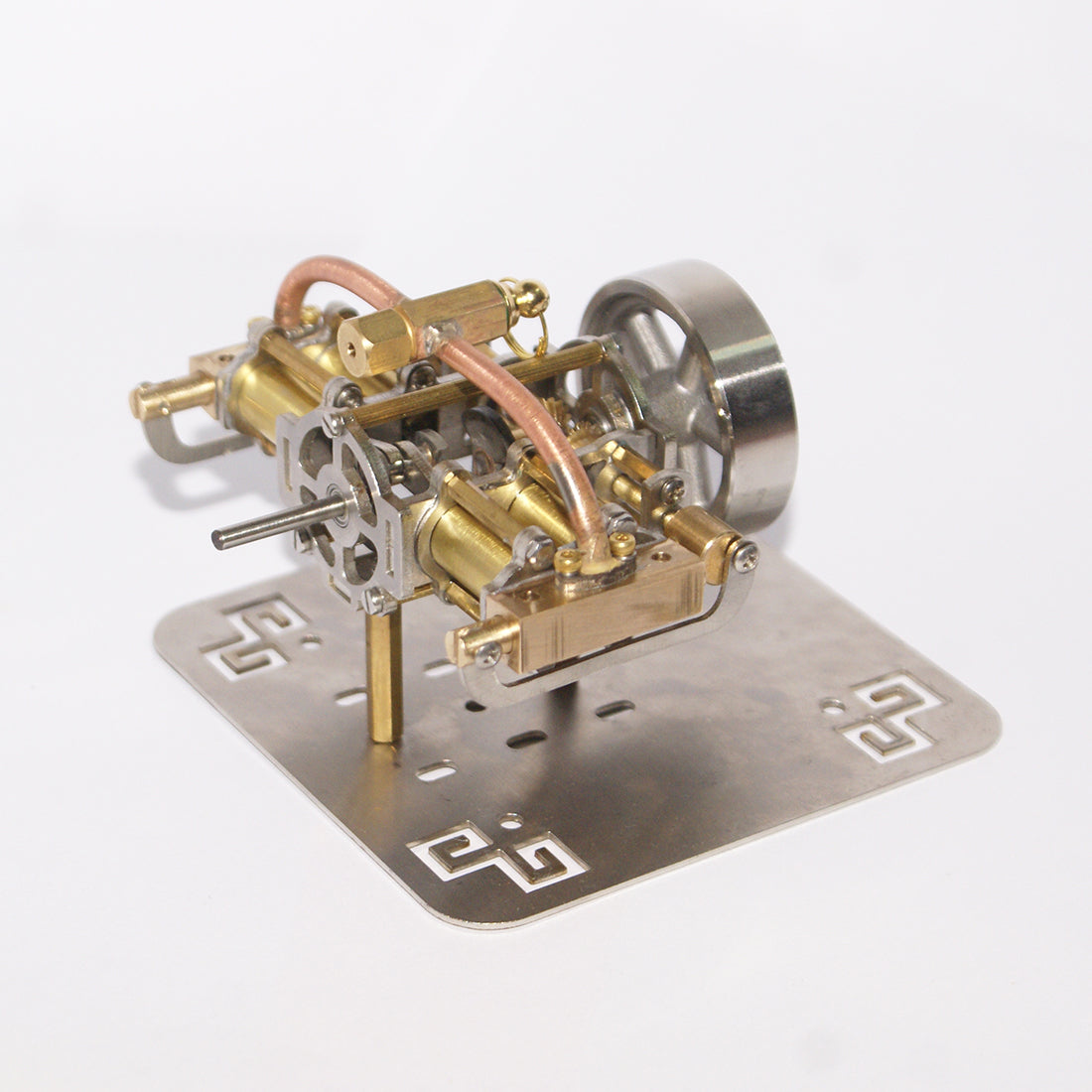 Mini 4 Cylinders Horizontally Opposed Steam Engine Model without Boile ...