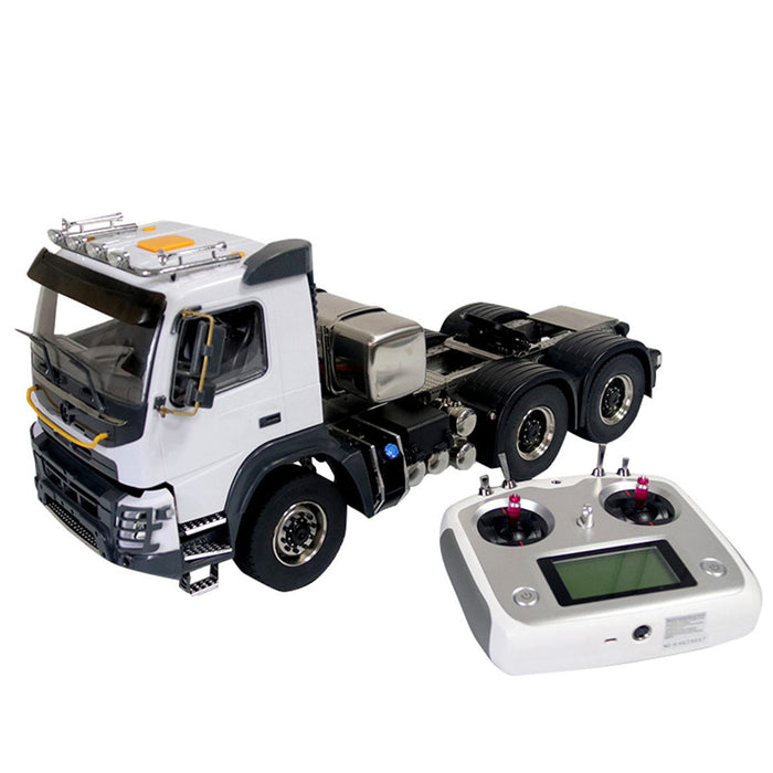 JDMODEL JDM-141 1/14 6x6 Electric RC Off-road Truck FMX Crawler Vehicle Heavy Trailer Truck Remote Control Construction Vehicle Model - enginediy
