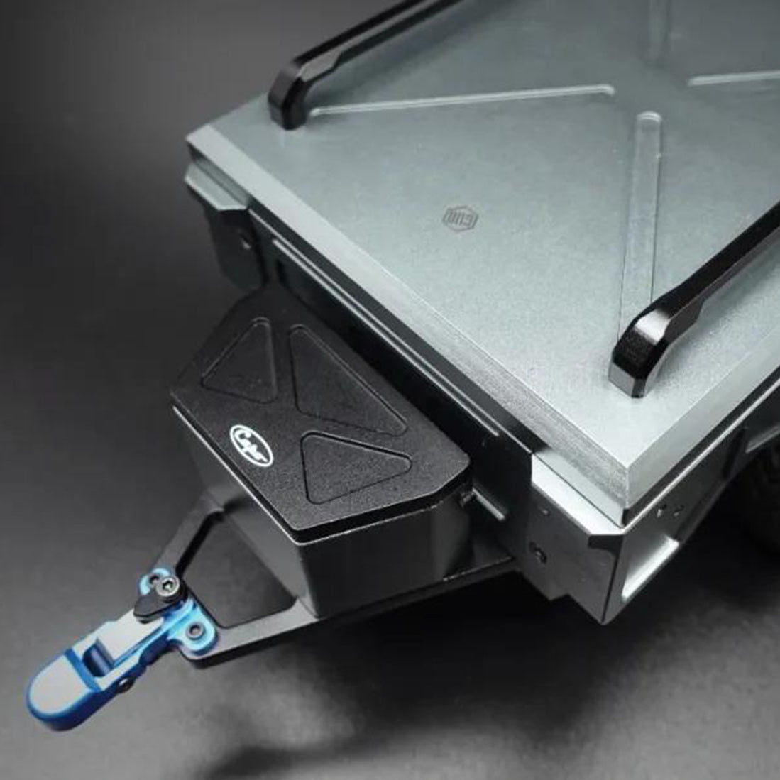 Metal Tool Container Storage Box for Capo CUB1 1:18 RC Car Trailer - O ...