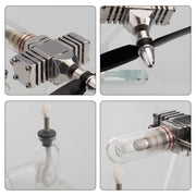 ENJOMOR Plane Head Stirling Engine Pocket Free-piston Motor External Combustion Engine Model Toy - EngineDIY