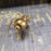 168PCS 3D Mini Brass Spider Steampunk Model DIY Metal Puzzle Kits