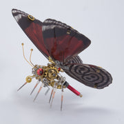 Steampunk 3D Butterfly Model Metal Puzzle DIY Assembly Kit for Kids, Teens and Adults (150PCS+) - EngineDIY