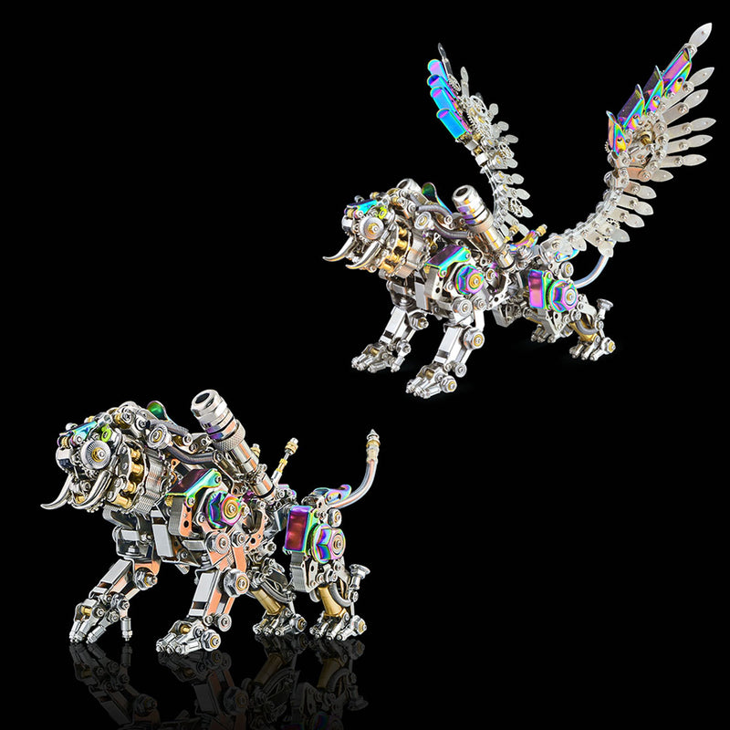 Tiger Wing 3D Metal Model Kit Accessories for Bengal Tiger, Saber-toothed Tiger - EngineDIY