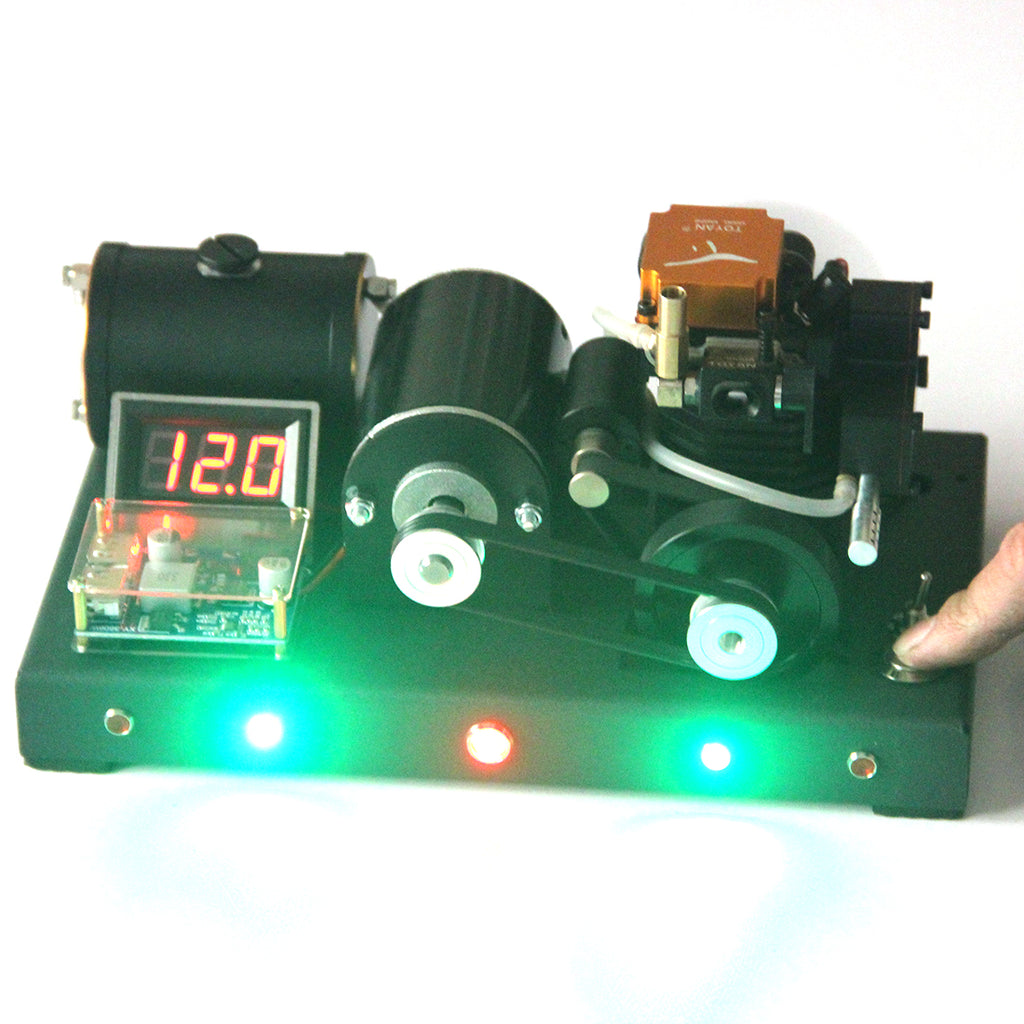 Mini Toy Generator Mini Generator with Engine | Portable & Easy Use - EngineDIY