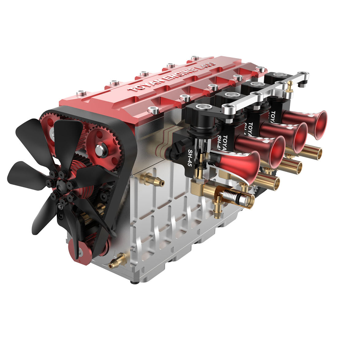 Rc Engine Machine TOYAN Engine DIY RC Model Engine Kit - Build Your Own RC Engine that W ...