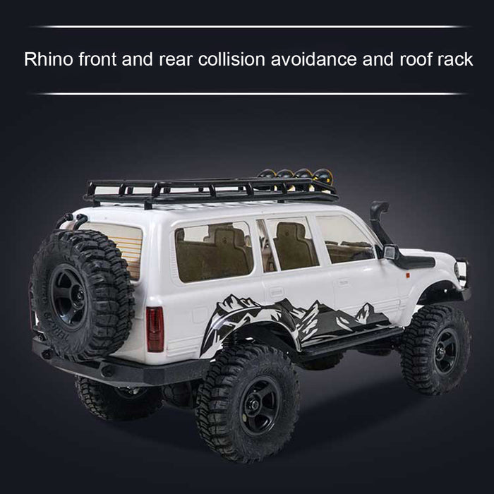 EAZYRC PATRIOT Snow Storm 1:18 2.4G 4WD RC Car Off-road Crawler Vehicle with Intelligent Lighting - RTR