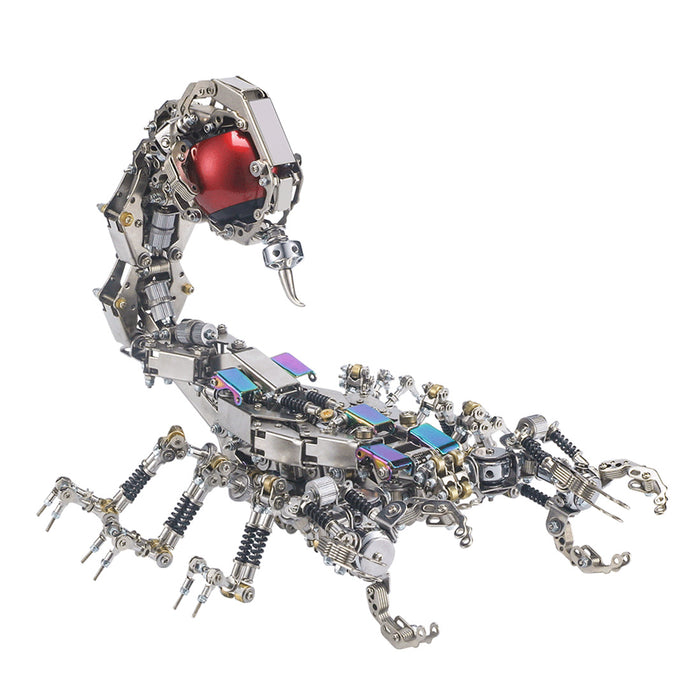3D Metal Puzzle DIY Mechanical Scorpion Kit Assembly Metal Smasher Model Toy-1636PCS