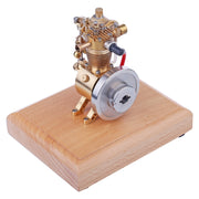 M19 1.6cc Mini SAM Hit and Miss 4 Stroke Vertical Gas Engine Internal Combustion Engine Model with Flying Ball Speed Limiter - EngineDIY
