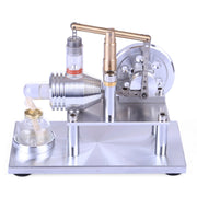 Stirling Engine Model Stainless Steel Balance Stirling Engine Science Experiment Toy - Enginediy - enginediy