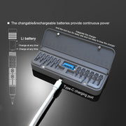 Mini Precision Electric Screwdriver Head Maintenance Tools DIY Tools Set for Models & Electronics - EngineDIY