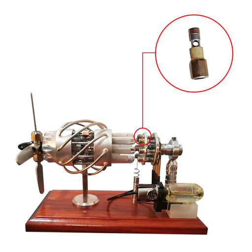 20Pcs Replace Gas Nozzles for 16 Cylinder Stirling Engine Glass Quartz