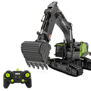 HUINA 4-in-1 1: 14 22CH 2.4G RC Excavator Remote Control Truck Electric Engineering Vehicle Model Unique Gift for Kids, Teens and Adults - enginediy