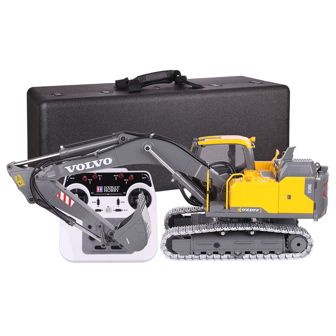 DOUBLE E 1:14 2.4G RC Excavator Metal Engineering Remote Control