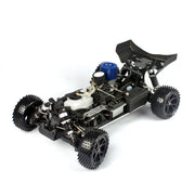 VRX RH1006 RC Car 1/10 2.4G 4WD 75km/h High Speed Force 18 Gas Engine RTR Truck - Blue - EngineDIY