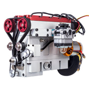 Enjomor 36cc DOHC Engine Double Overhead Camshaft Engine 4-cylinder 8-valve Inline 4-stroke Water-cooled Gasoline Engine with Twin Overhead Camshafts - EngineDIY