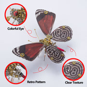 Steampunk 3D Butterfly Model Metal Puzzle DIY Assembly Kit for Kids, Teens and Adults (150PCS+) - EngineDIY