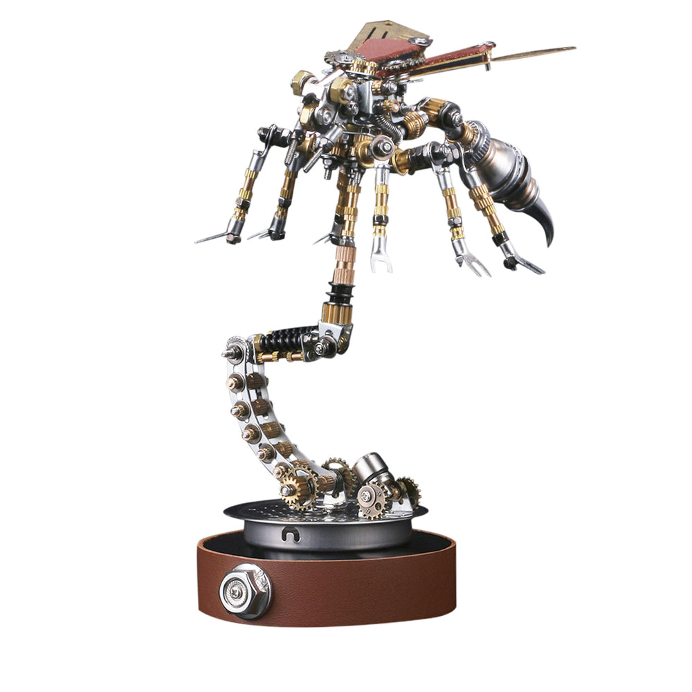 3D Puzzle Model Kit Mechanical Wasp with Holder - enginediy
