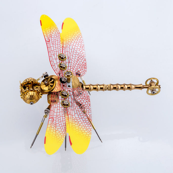 150PCS Steampunk 3D Dragonfly Model Assembly DIY Kit