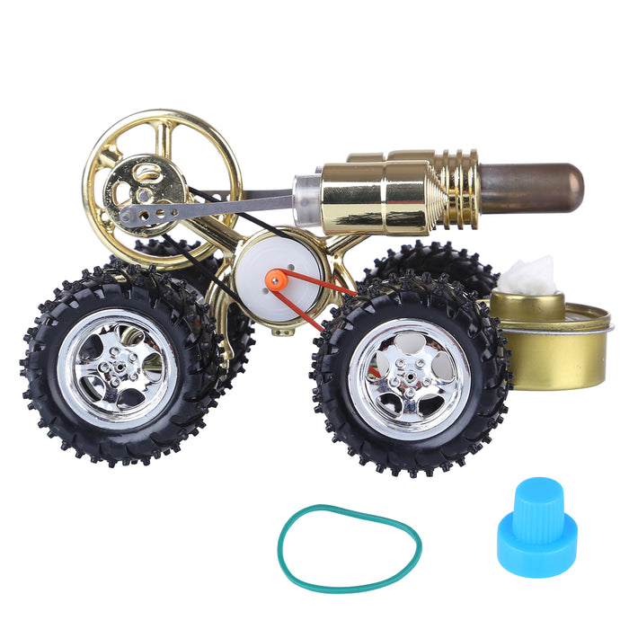 Hot Air Stirling Engine Car Engine Model Science Experiment Educational Toy