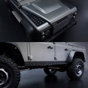 Stainless Steel Guard Plate OP Modified Parts for Capo CUB1 1:18 RC Off-road Vehicle Crawler(33ED3142193) - EngineDIY