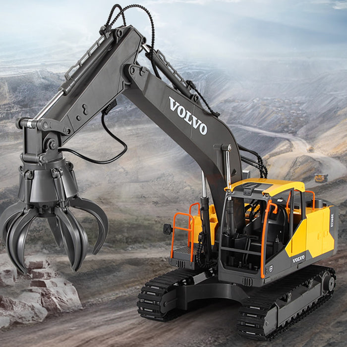 3-in-1 2.4G RC Excavator Remote Control Engineering Truck Construction Navvy  Electric Excavator Model Unique Toys Gift for Kids, Teens and Adults - enginediy