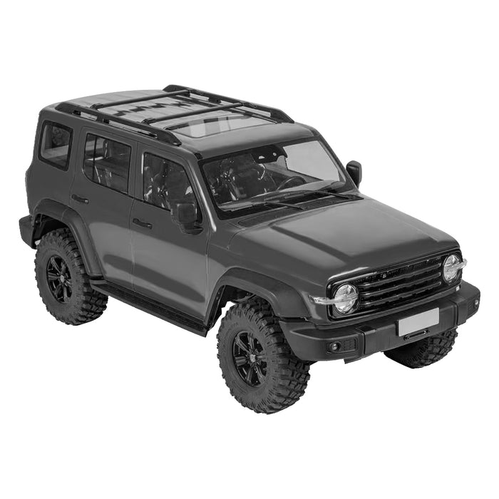 TRACTION HOBBY 1/8 TANK 300 RC Car Timesharing Four-Wheel Drive Two-gear Two-speed Electric RC Simulated Off-road Crawler Model Car RTR