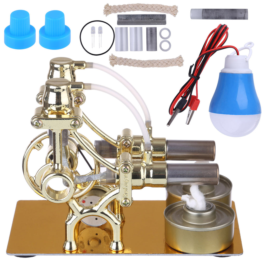 Mini Generator Kit Mini Generator with Engine | Portable & Easy Use - EngineDIY