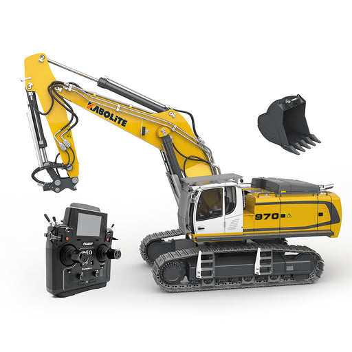 HUINA KABOLITE K970 1/14 2.4G Upgraded RC Hydraulic Excavator RTR With Flysky PL18 Transmitter